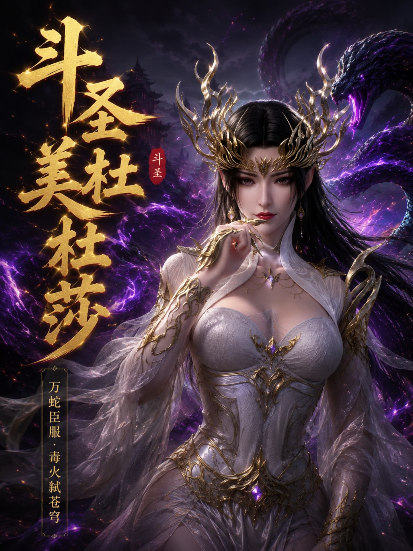 【AI成人漫】斗破苍穹之斗圣美杜莎