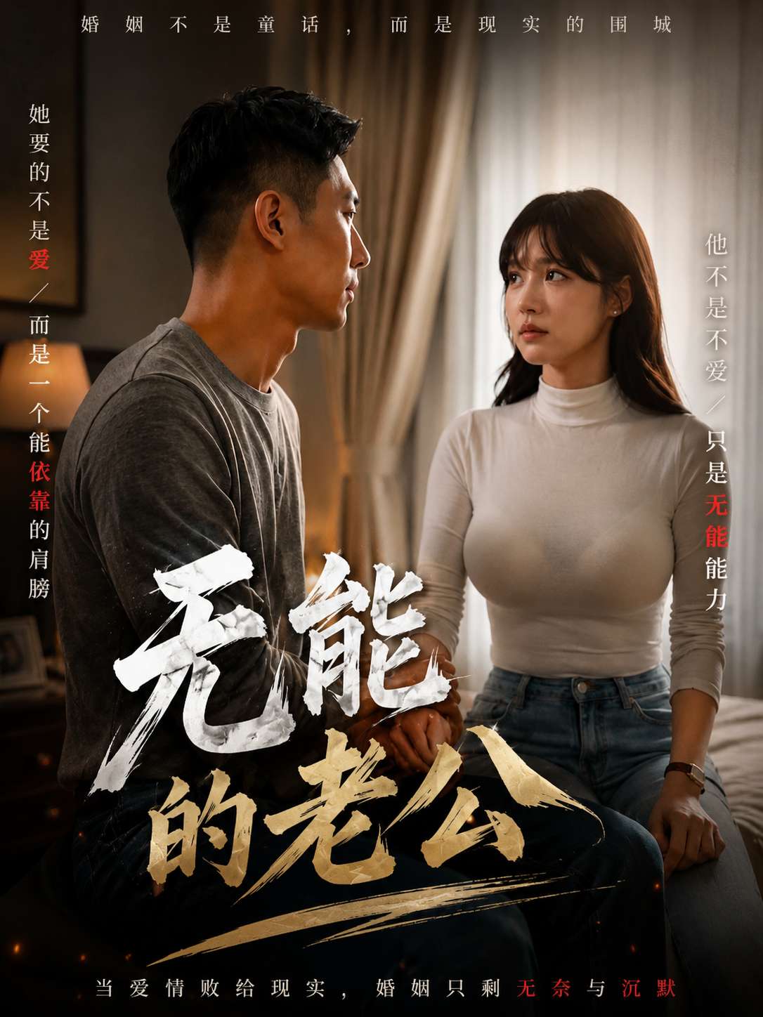 【AI成人短】无能的老公