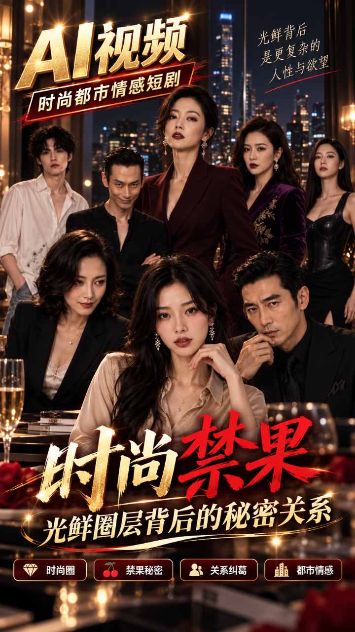 【AI成人视频】时尚禁果 光鲜圈层背后的秘密关系