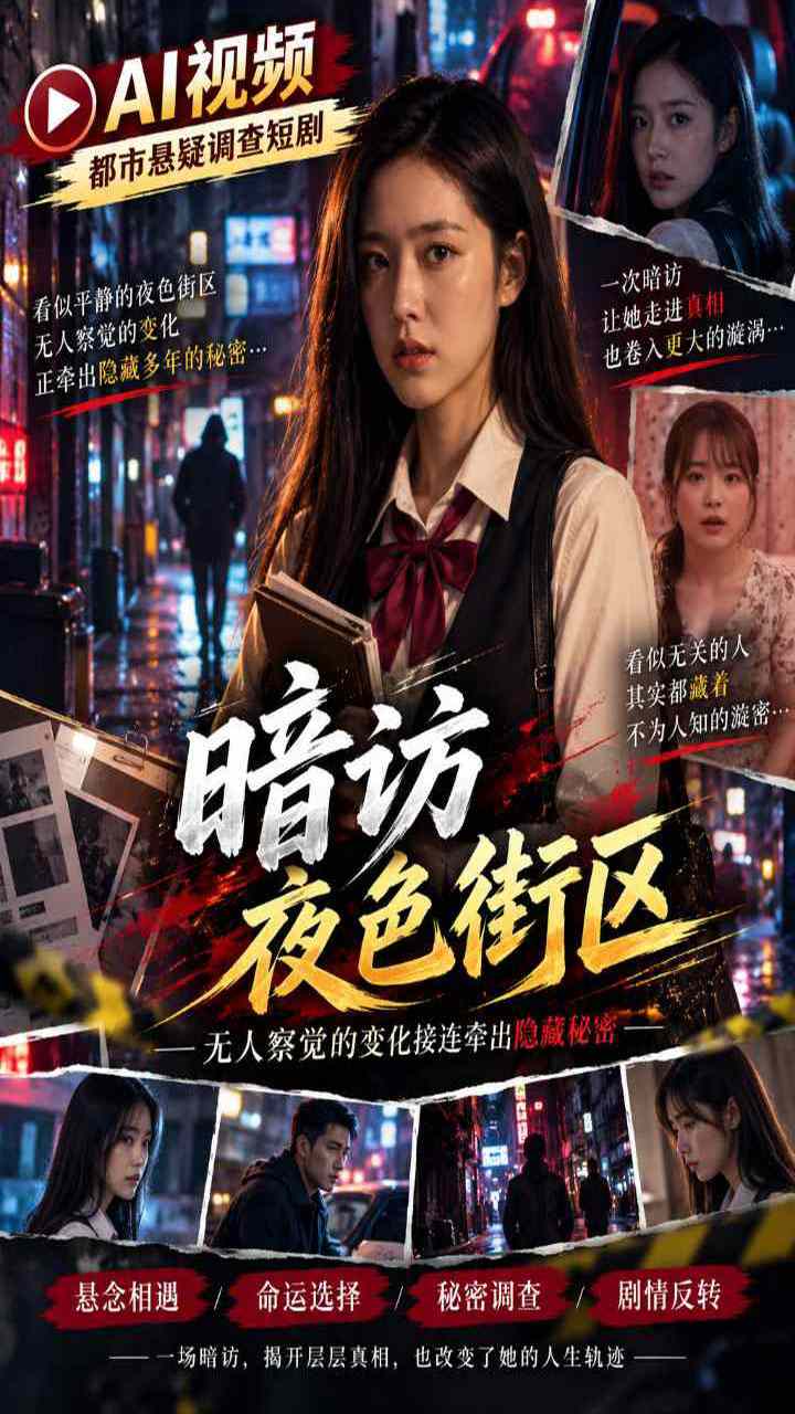 【AI成人视频】暗访夜色街区 无人察觉的变化接连牵出隐藏秘密