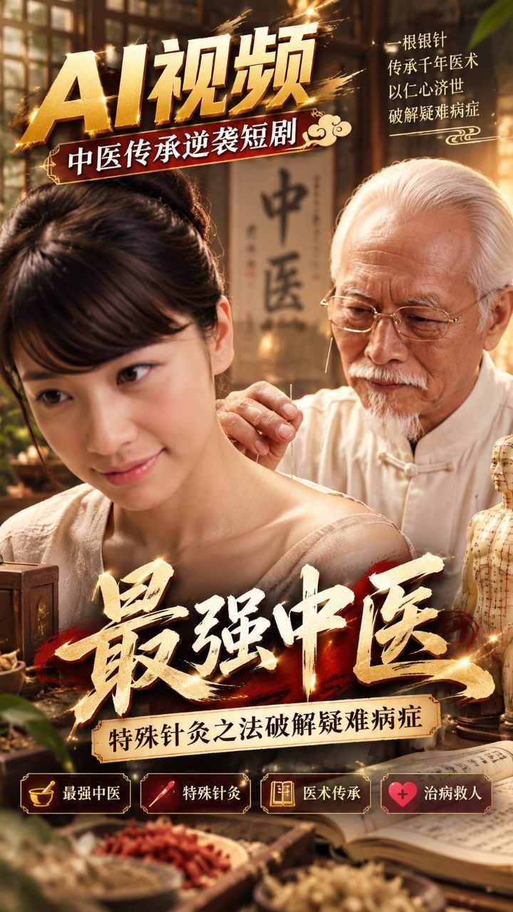 【AI成人视频】最强中医 特殊针灸之法破解疑难病症
