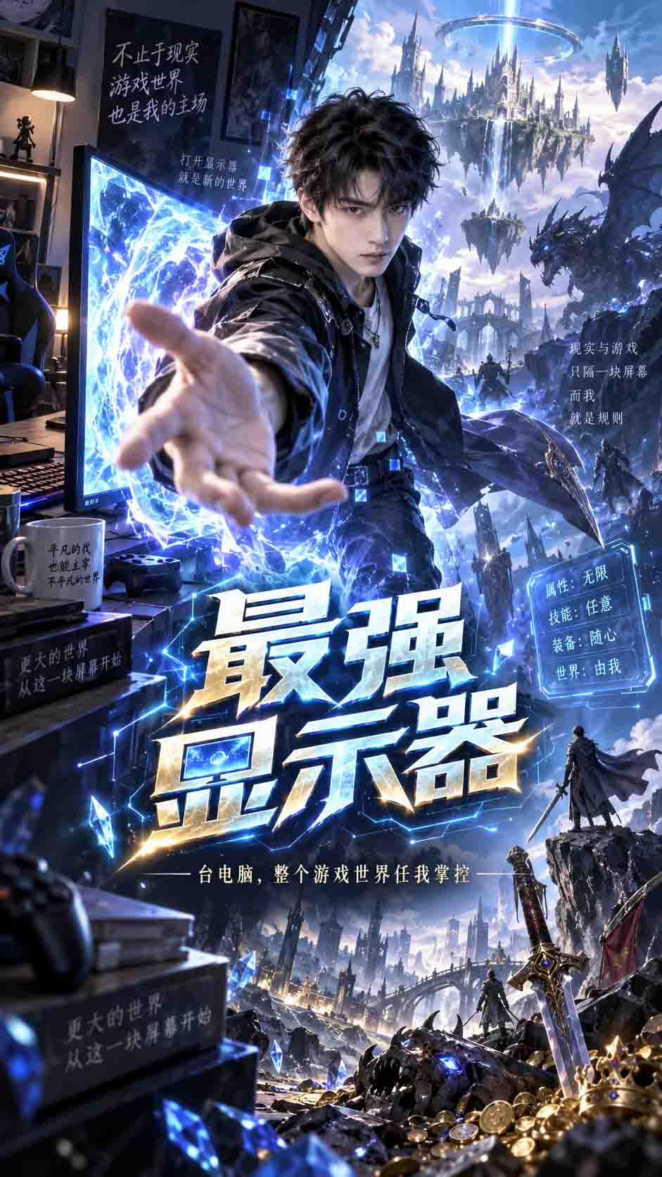 【AI成人短剧】最强显示器