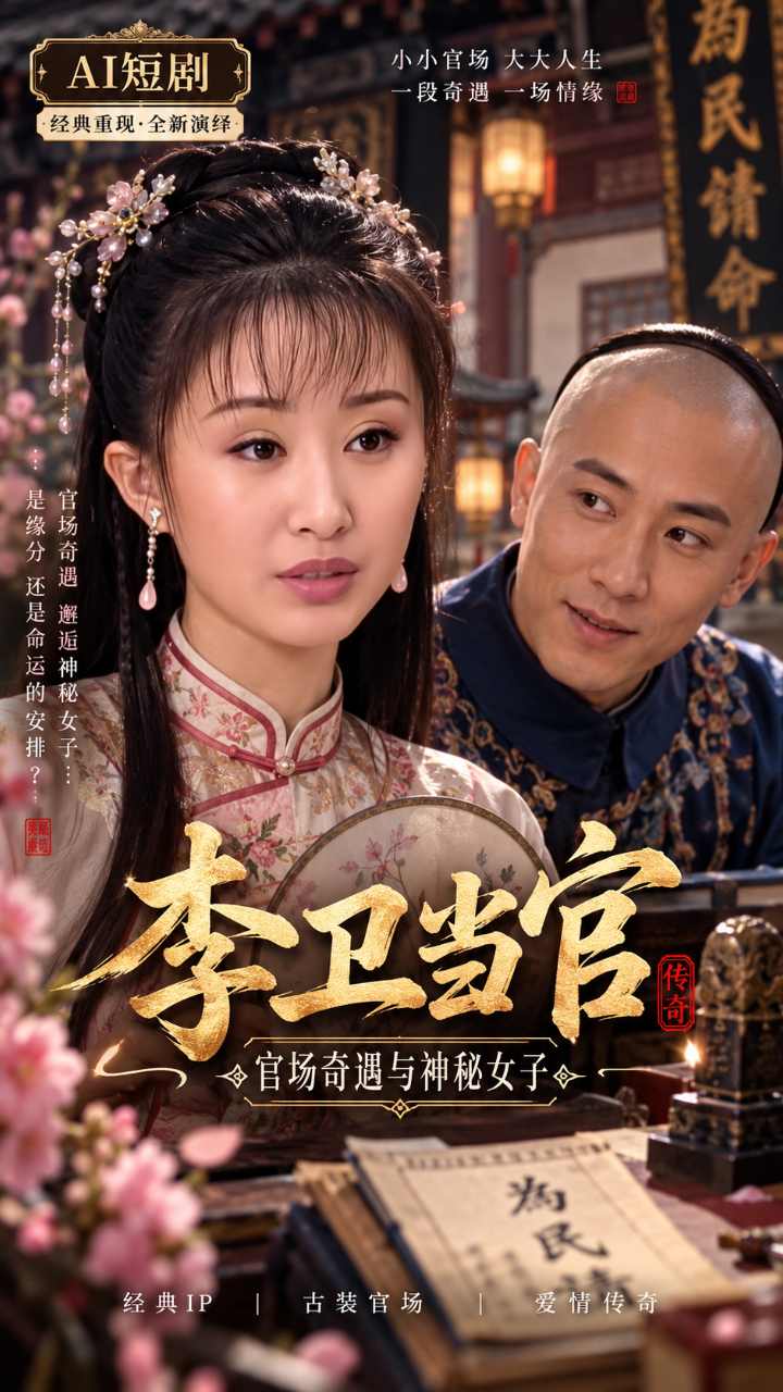 【AI成人视频】李卫当官大尺度魔改 官场奇遇与神秘女子之间的情感纠葛