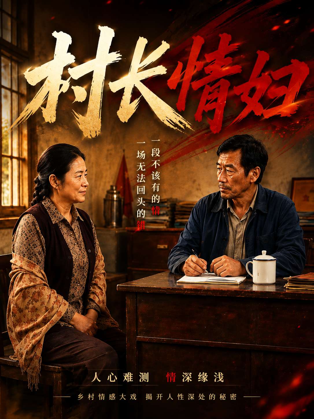 【AI成人短】村长情妇