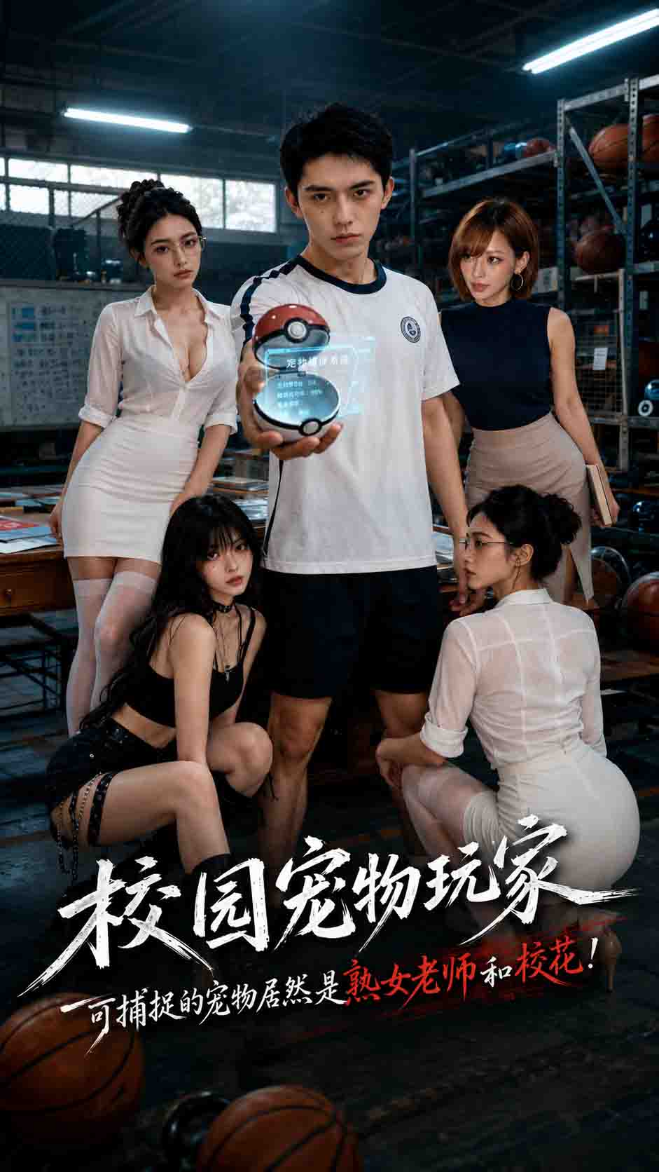 【AI成人短剧】校园宠物玩家