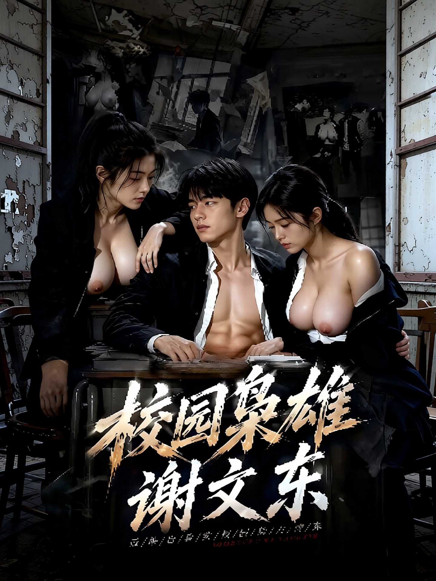 【AI成人短】校园枭雄谢文东