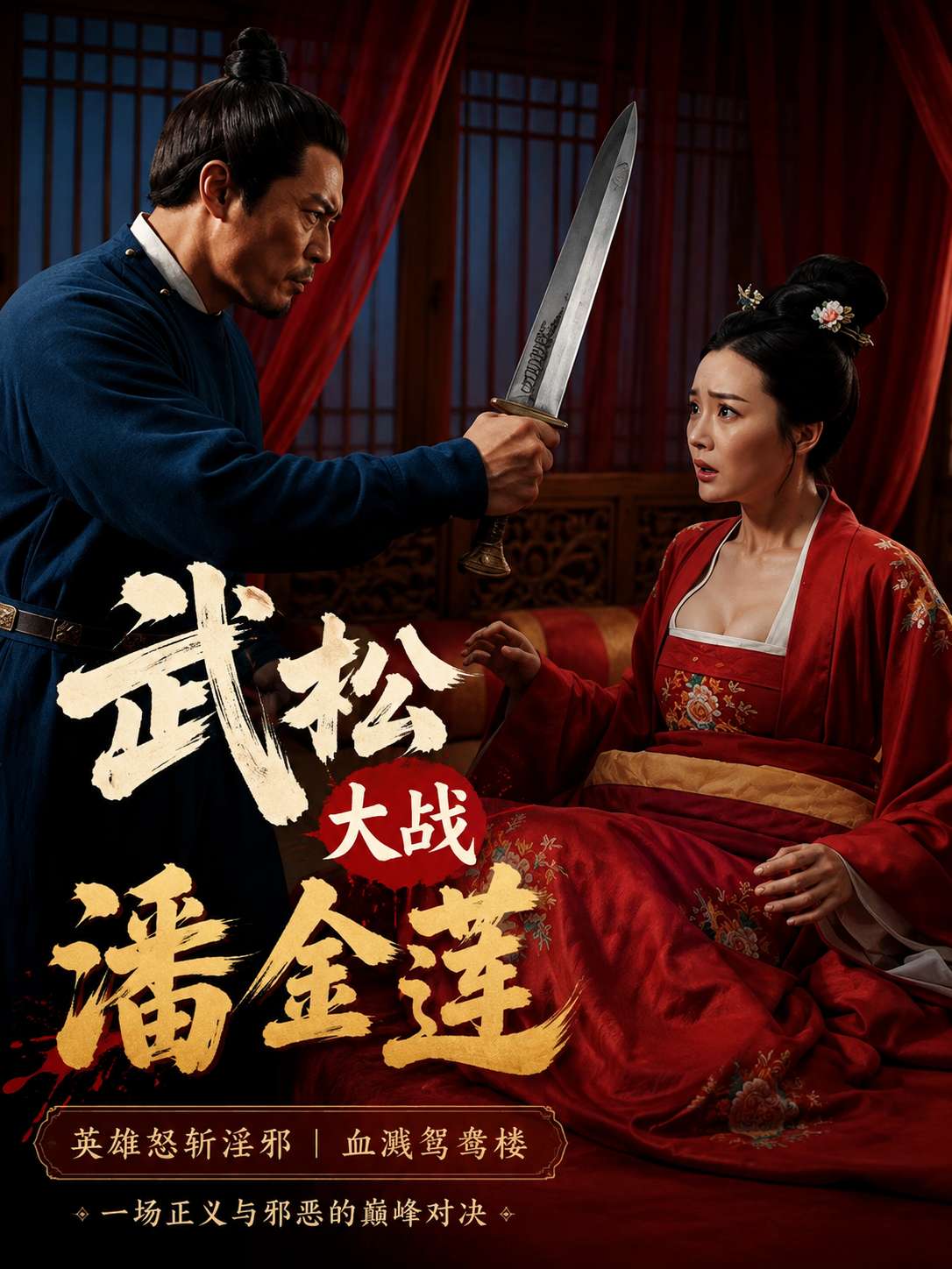 【AI成人短】武松大战潘金莲