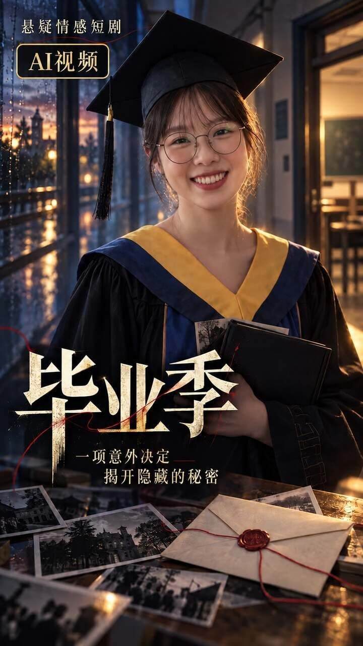 【AI成人视频】毕业季 一项意外决定揭开隐藏的秘密