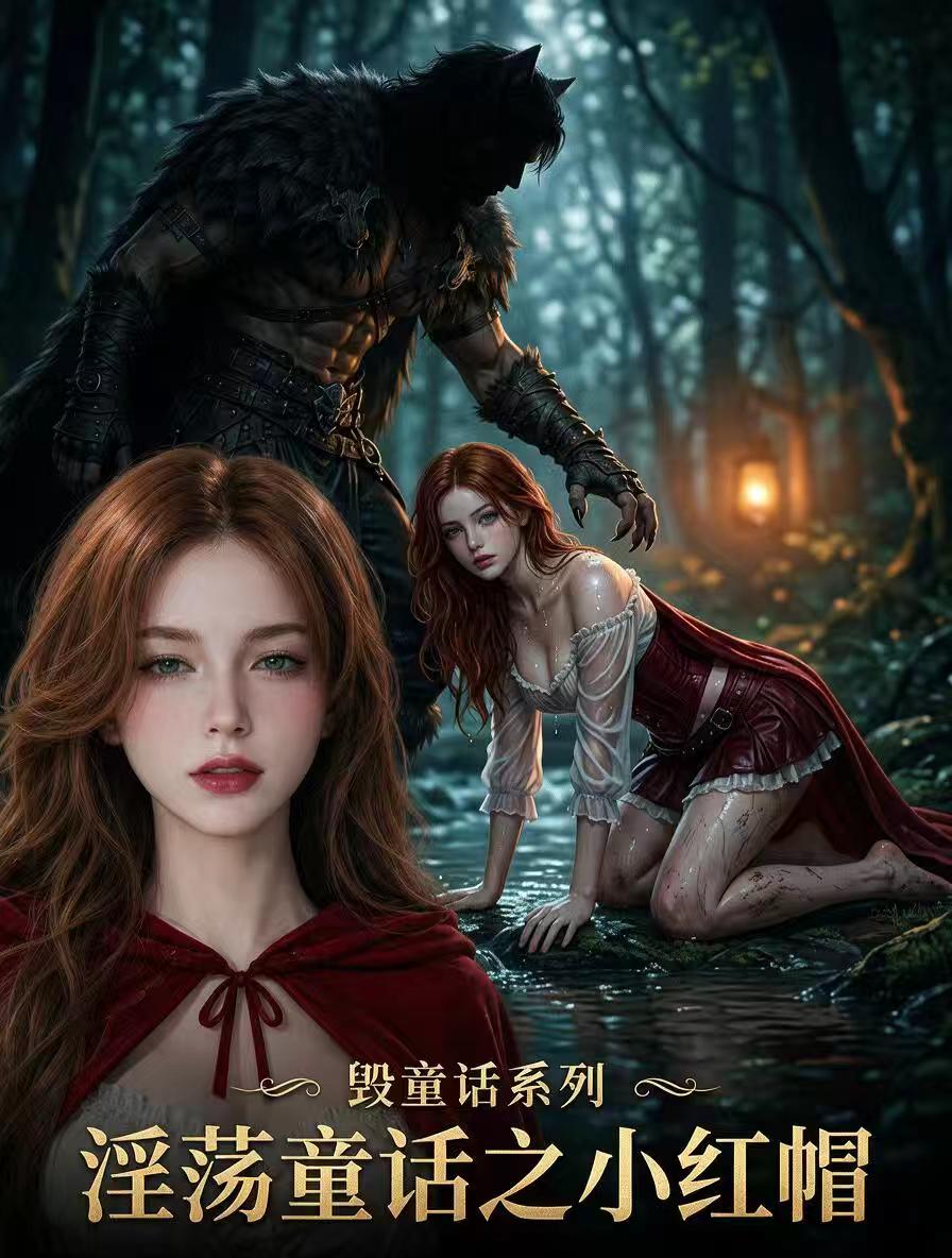 【AI成人短】淫荡童话小红帽