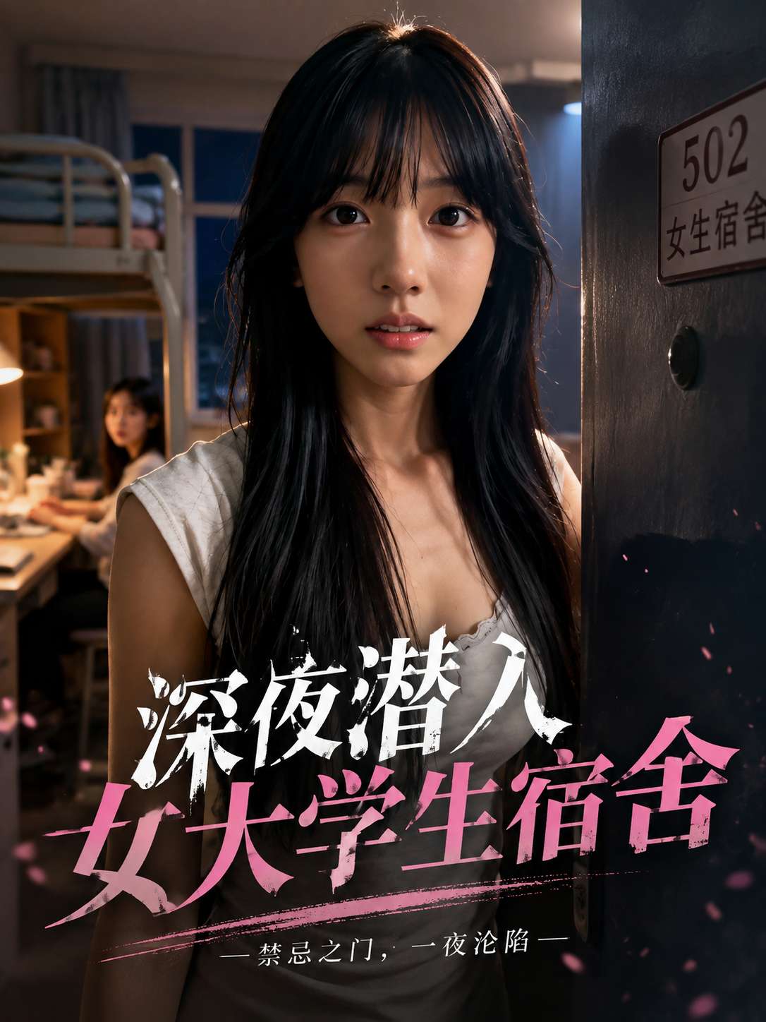 【AI成人短】深夜潜入女大学生宿舍
