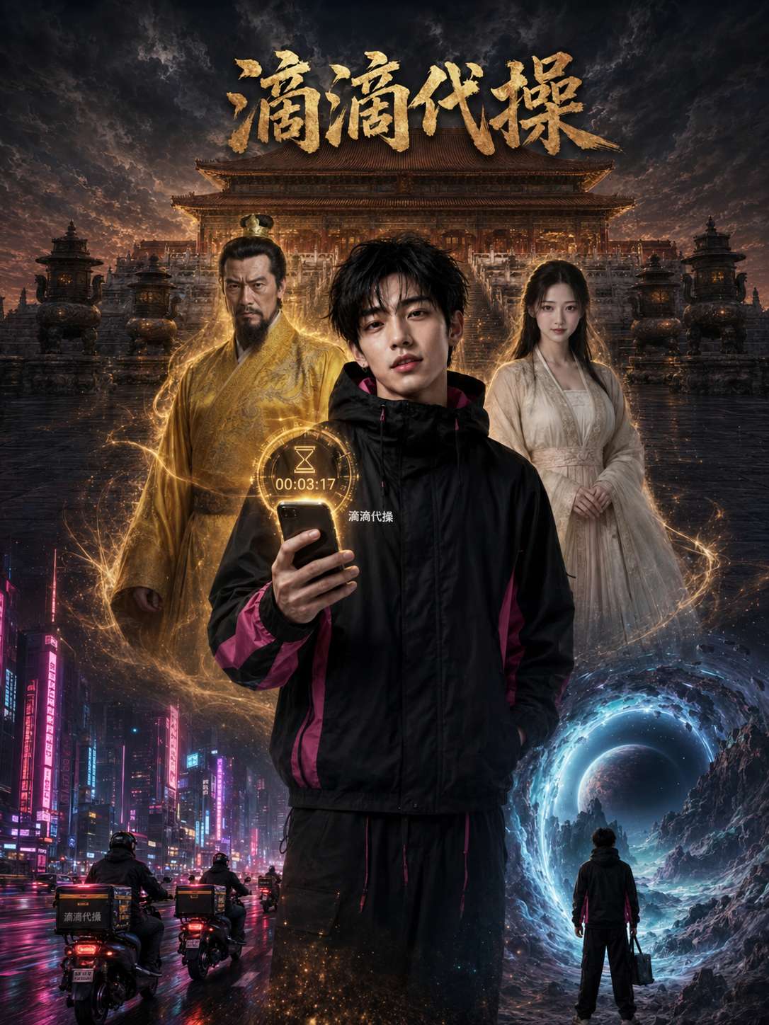 【AI成人短】滴滴代操（奇幻版）