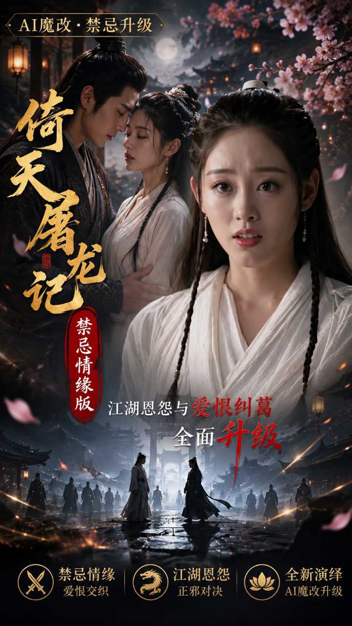 【AI成人视频】演倚天屠龙记成人版