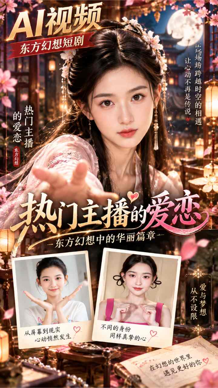 【AI成人视频】热门主播的爱恋 东方幻想中的华丽篇章