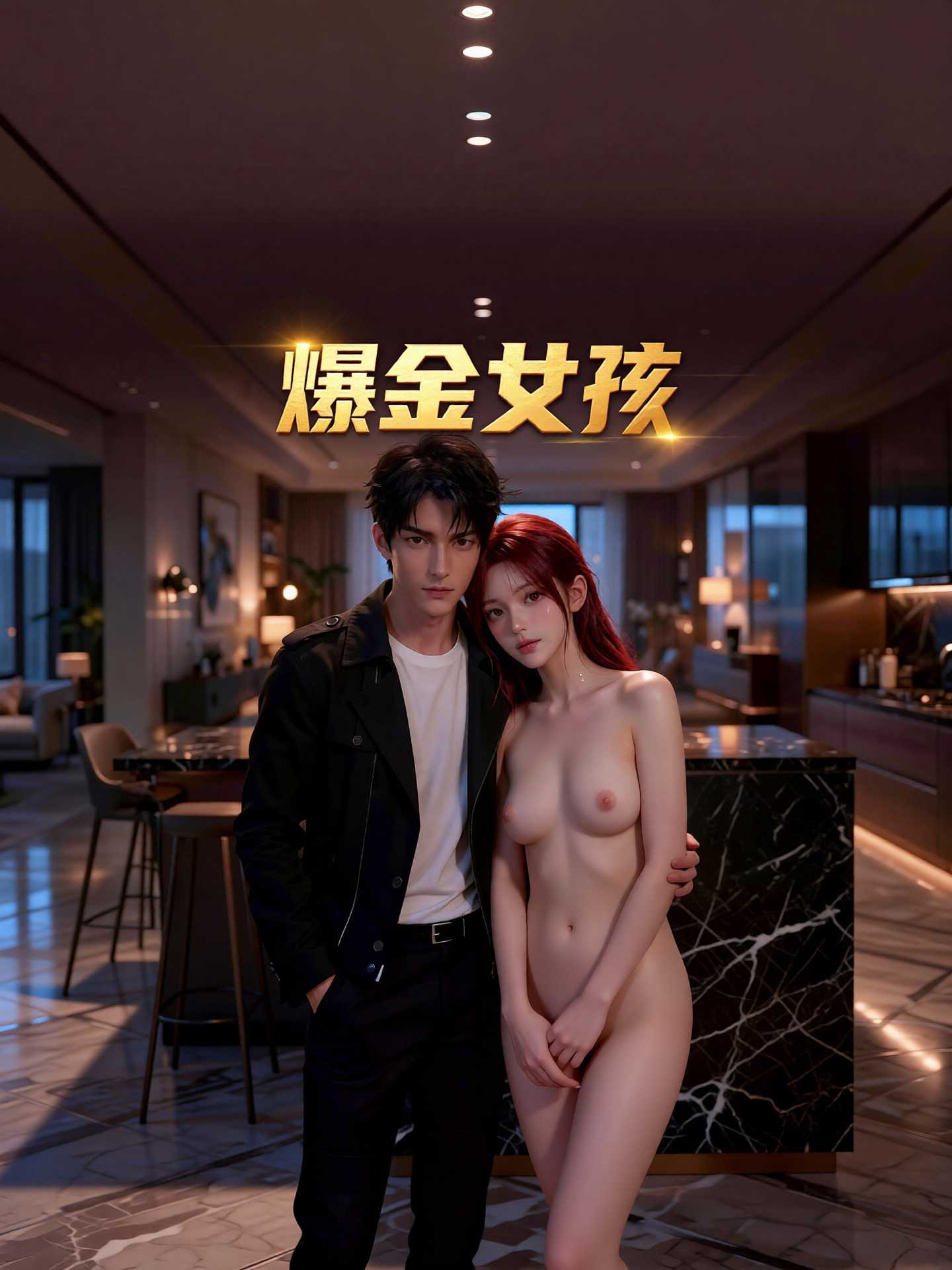 【AI成人短】爆金女孩