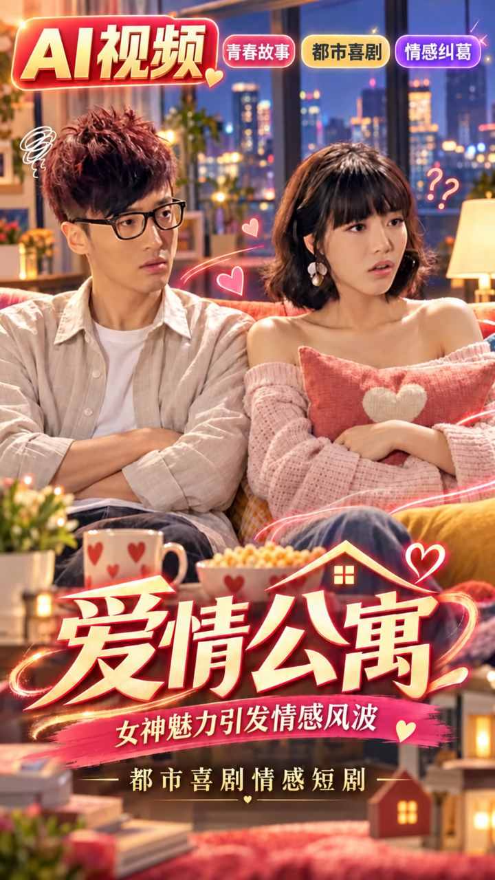 【AI成人视频】爱情公寓 女神魅力引发情感风波