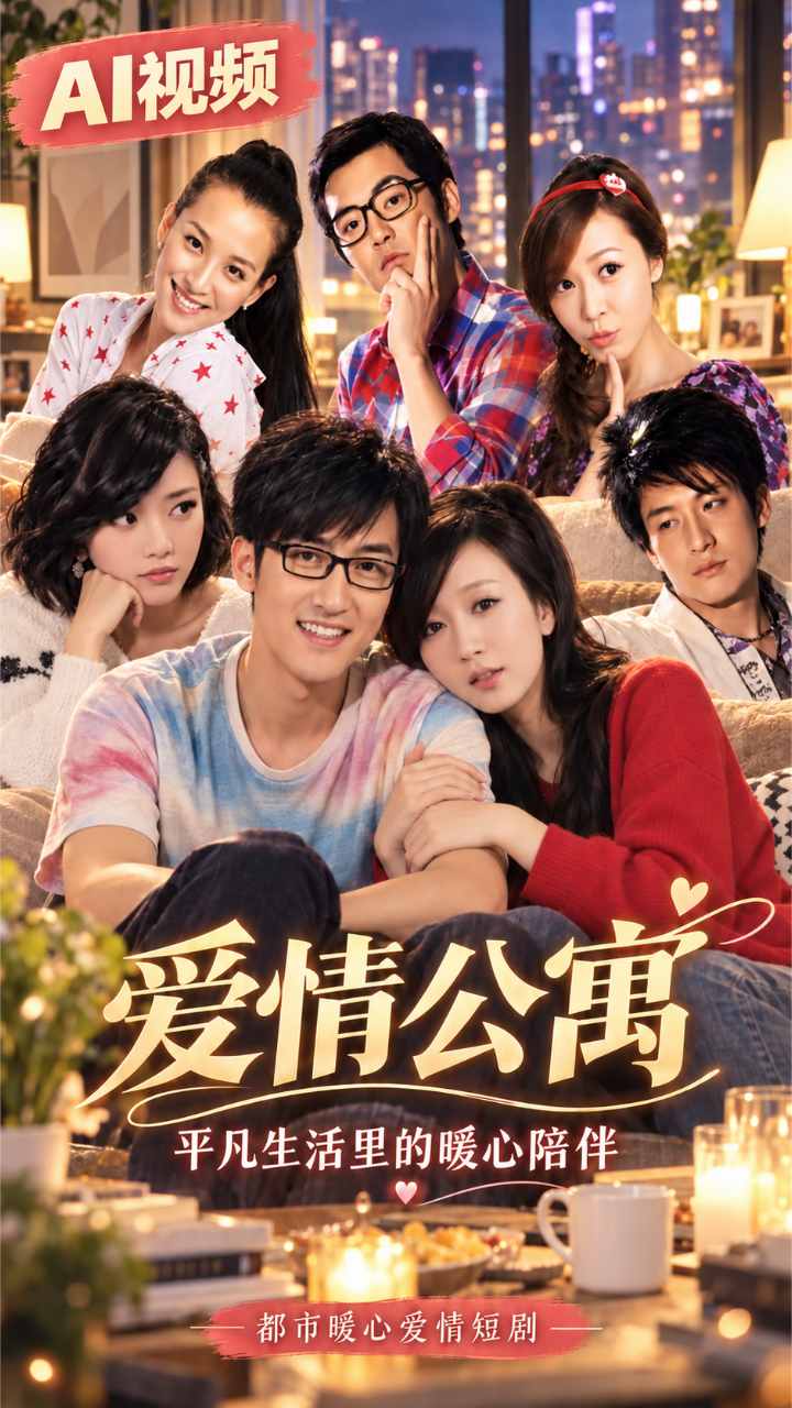 【AI成人视频】爱情公寓 平凡生活里的暖心陪伴