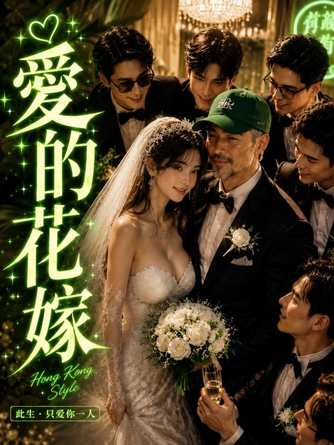 【AI成人短】爱的花嫁