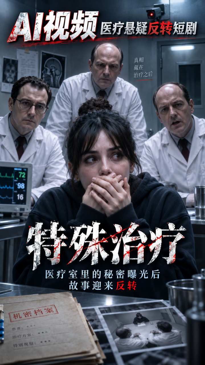 【AI成人视频】特殊治疗 医疗室里的秘密曝光后故事迎来反转
