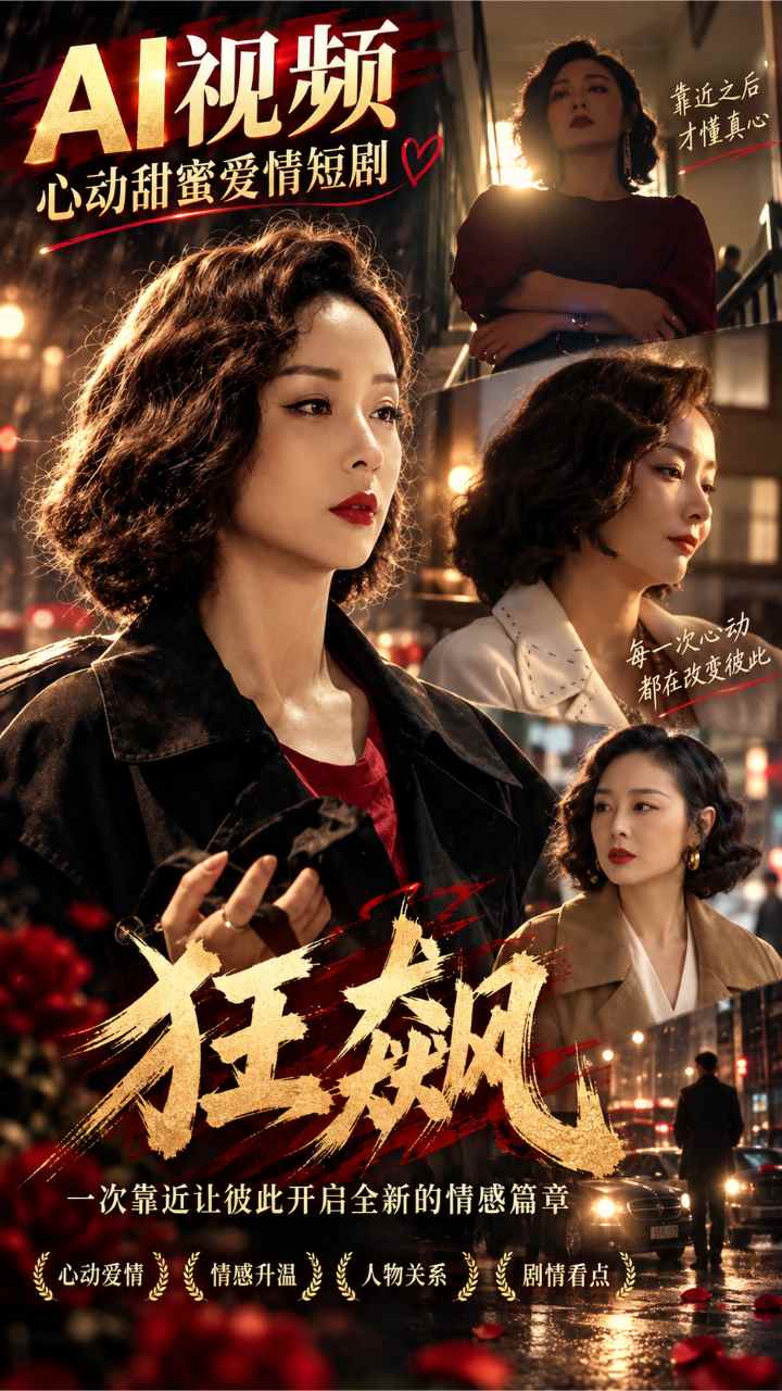 【AI成人视频】狂飙 一次靠近让彼此开启全新的情感篇章