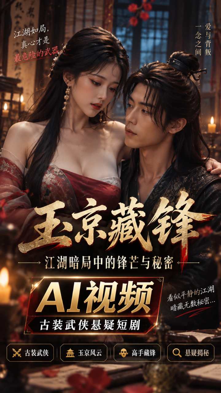 【AI成人视频】玉京藏锋 江湖暗局中的锋芒与秘密