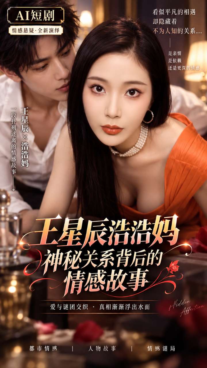 【AI成人视频】王星辰浩浩妈 神秘关系背后的情感故事