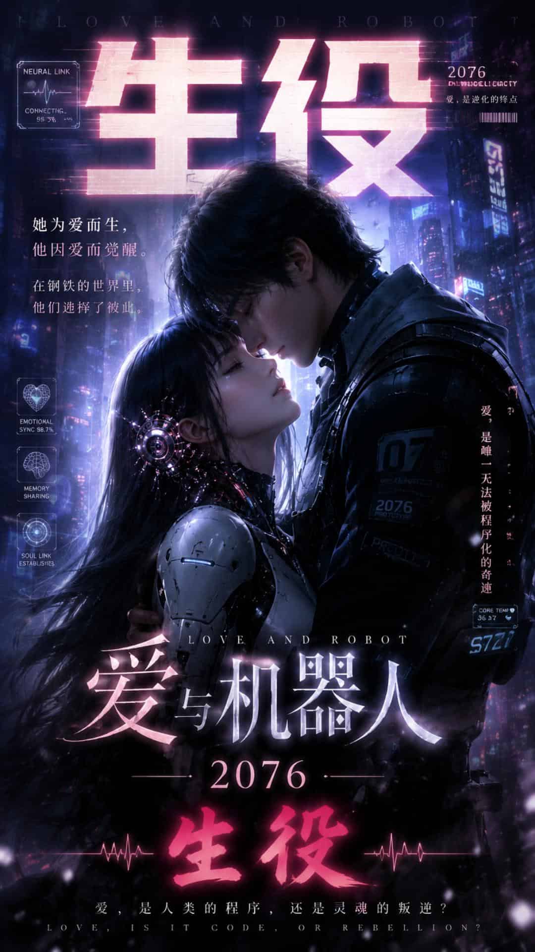 【AI成人漫剧】生役 爱与机器人