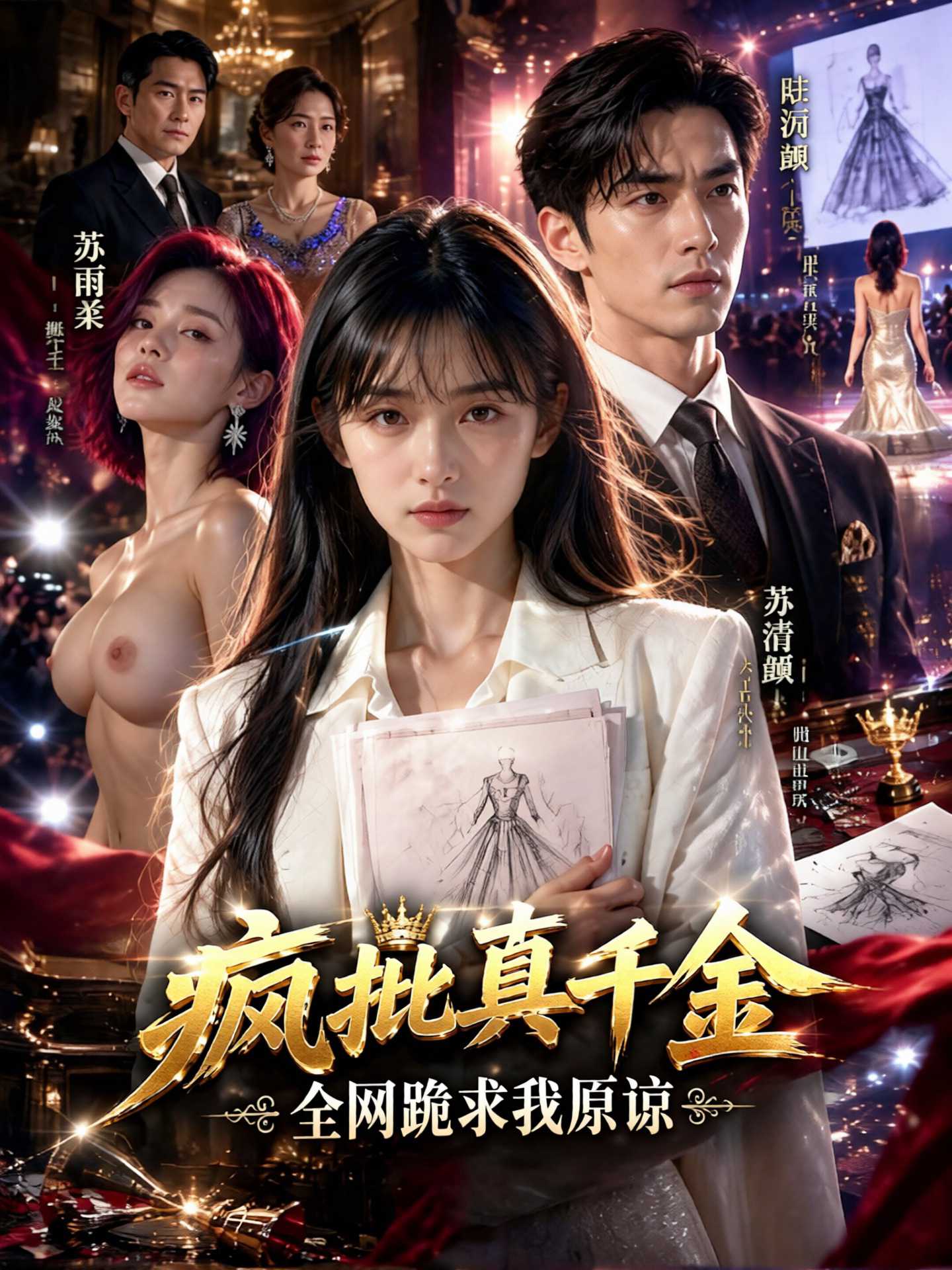 【AI成人短】疯批真千金：全网跪求我原谅