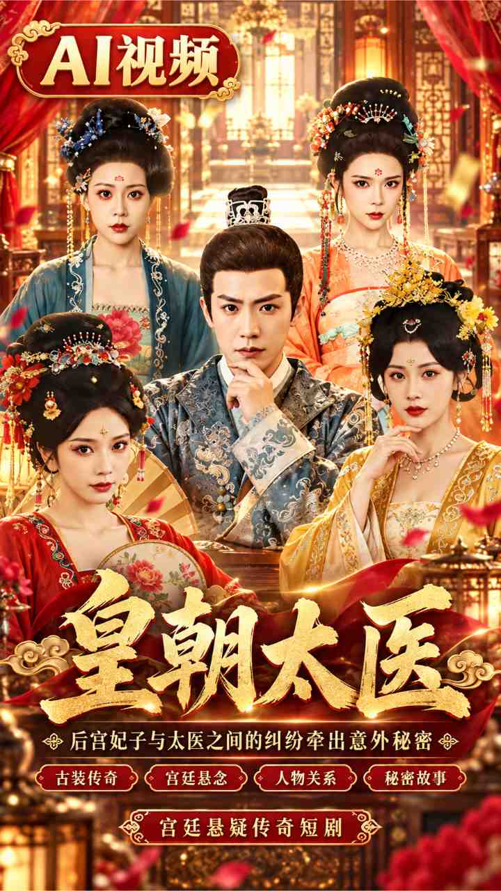【AI成人视频】皇朝太医 后宫妃子与太医之间的纠纷牵出意外秘密
