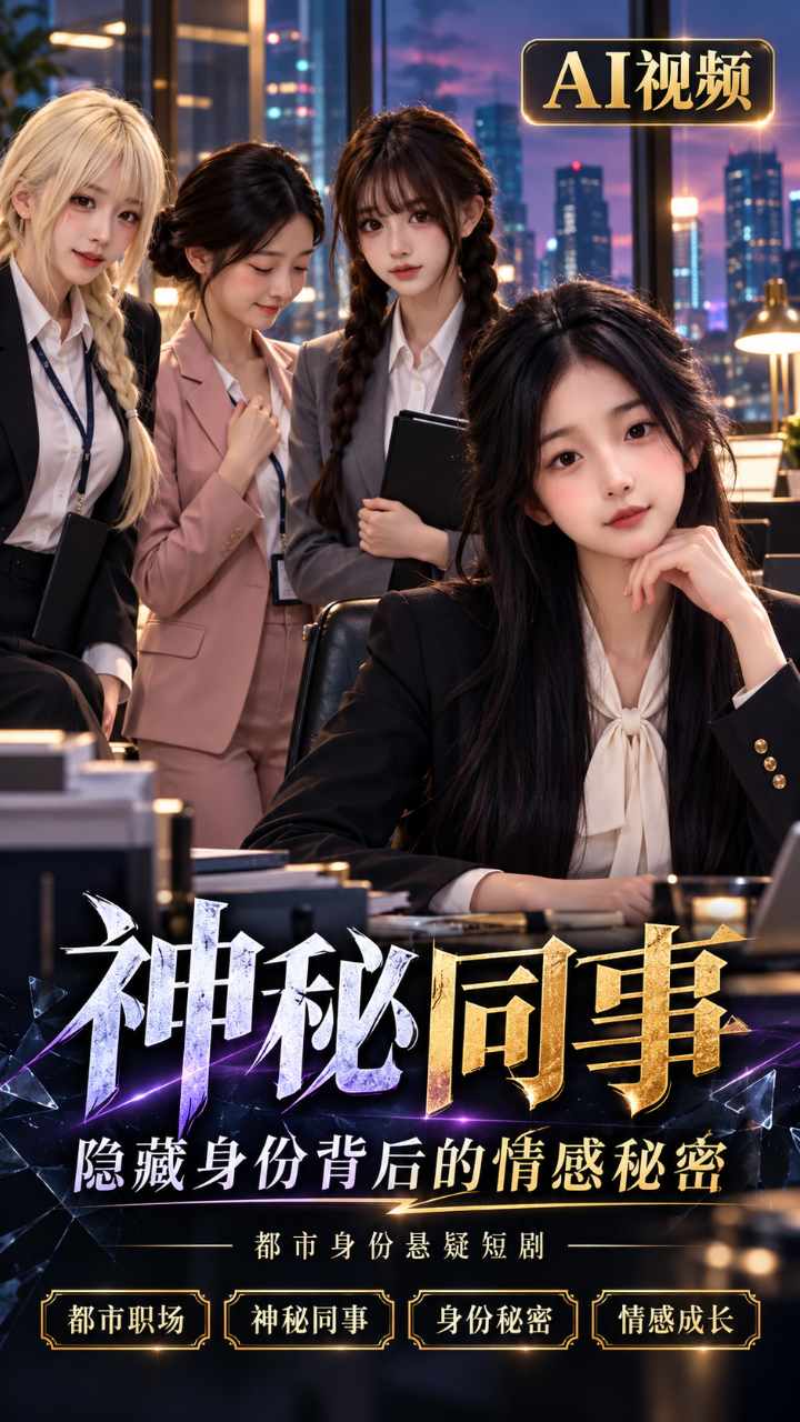 【AI成人视频】神秘同事 隐藏身份背后的情感秘密