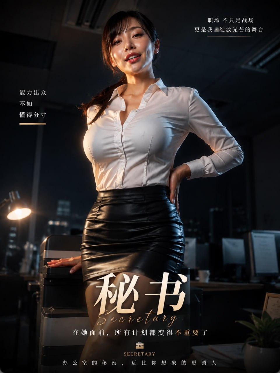 【AI成人短】秘书
