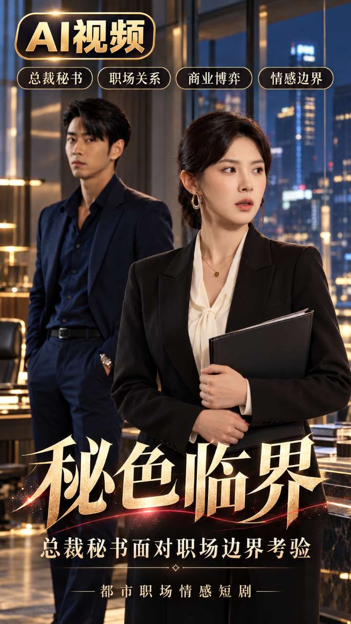 【AI成人视频】秘色临界 总裁秘书面对职场边界考验