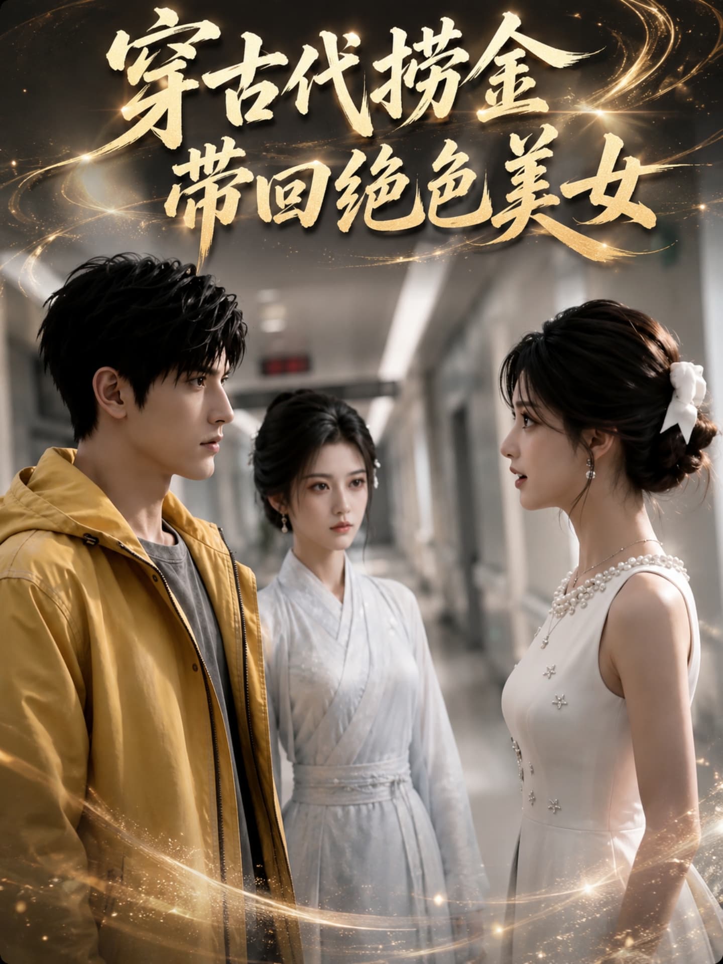 【AI成人短】穿古代捞金带回绝色美女