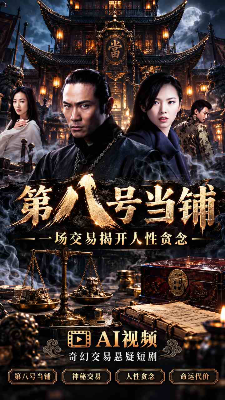 【AI成人视频】第八号当铺 一场交易揭开人性贪念
