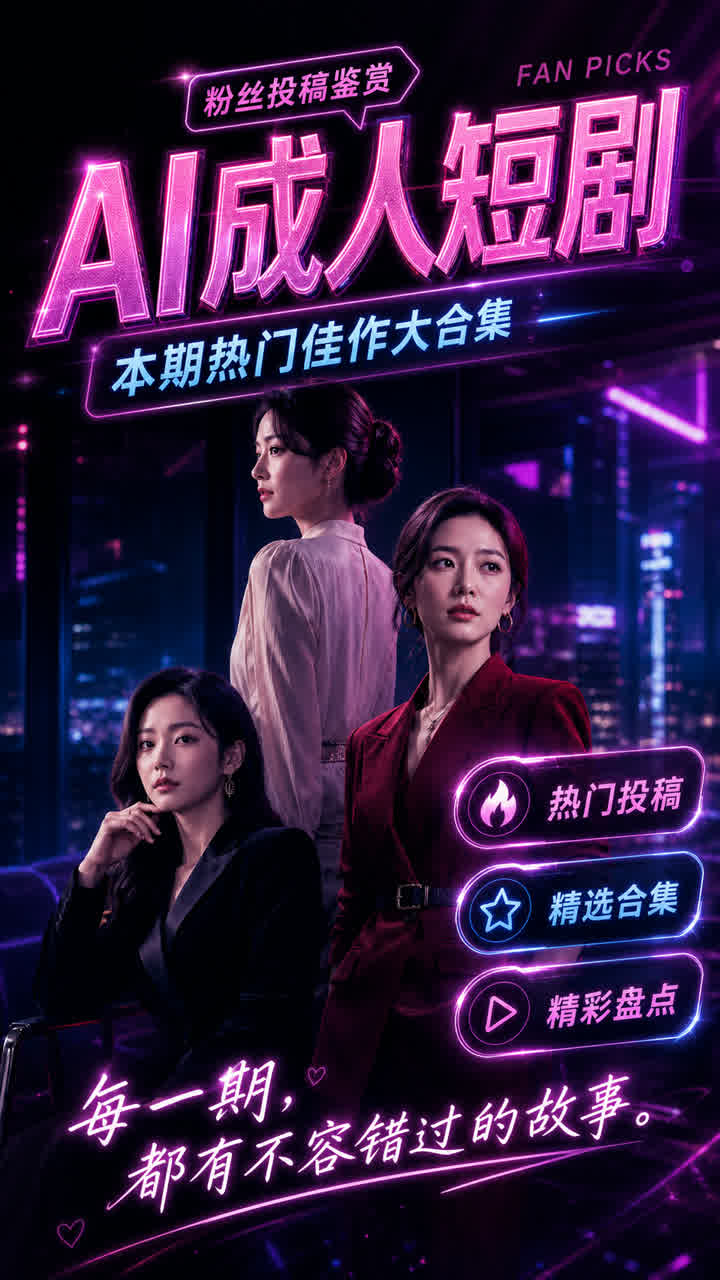【AI成人视频】粉丝投稿鉴赏本期热门佳作大合集