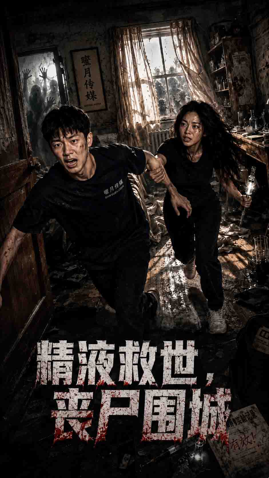 【AI成人短剧】精液救世丧尸围城