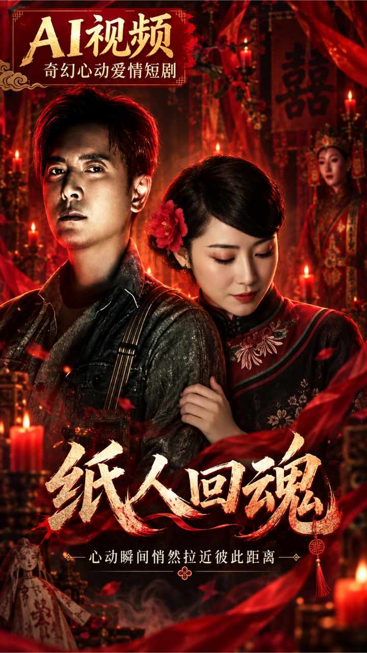 【AI成人视频】纸人回魂 心动瞬间悄然拉近彼此距离