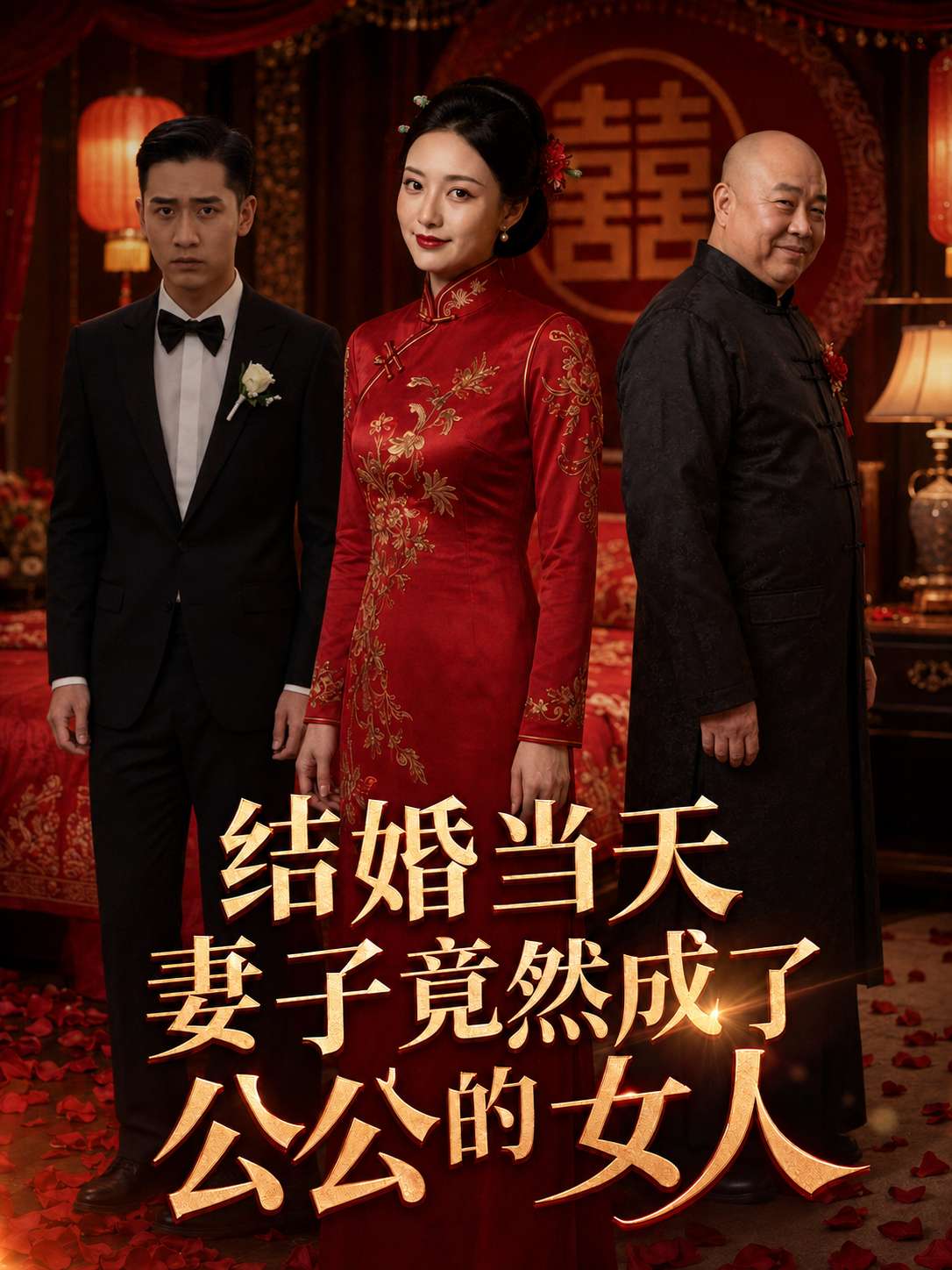 【AI成人短】结婚当天妻子竟然成了公公的女人