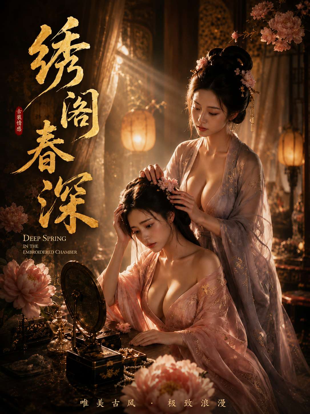 【AI成人短】绣阁春深