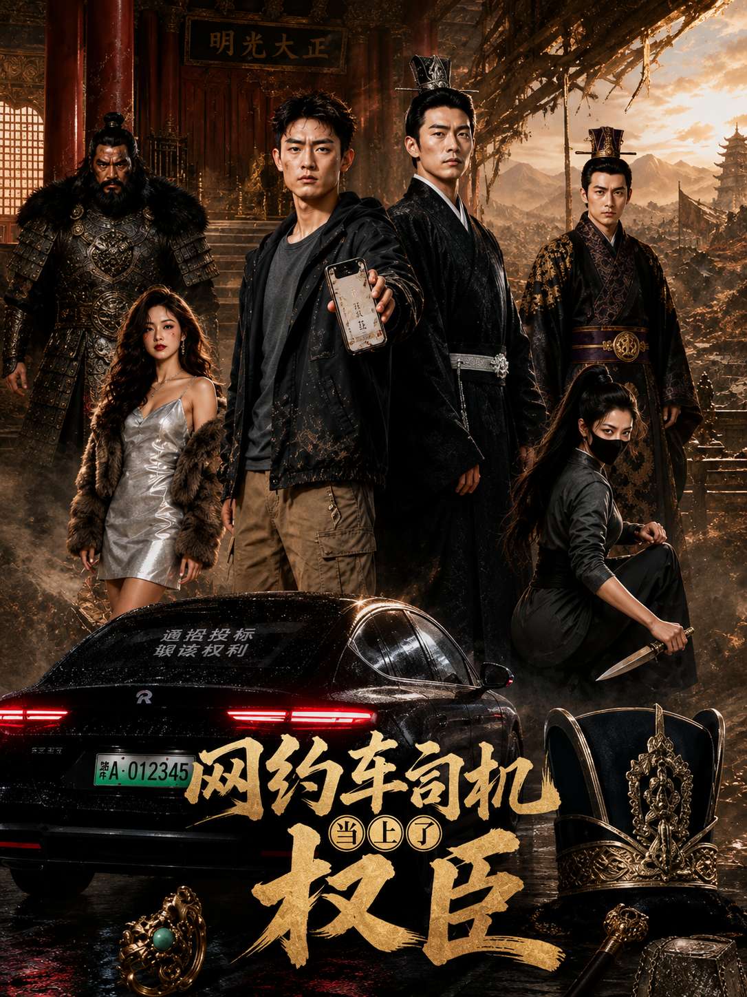 【AI成人短】网约车司机当上了权臣