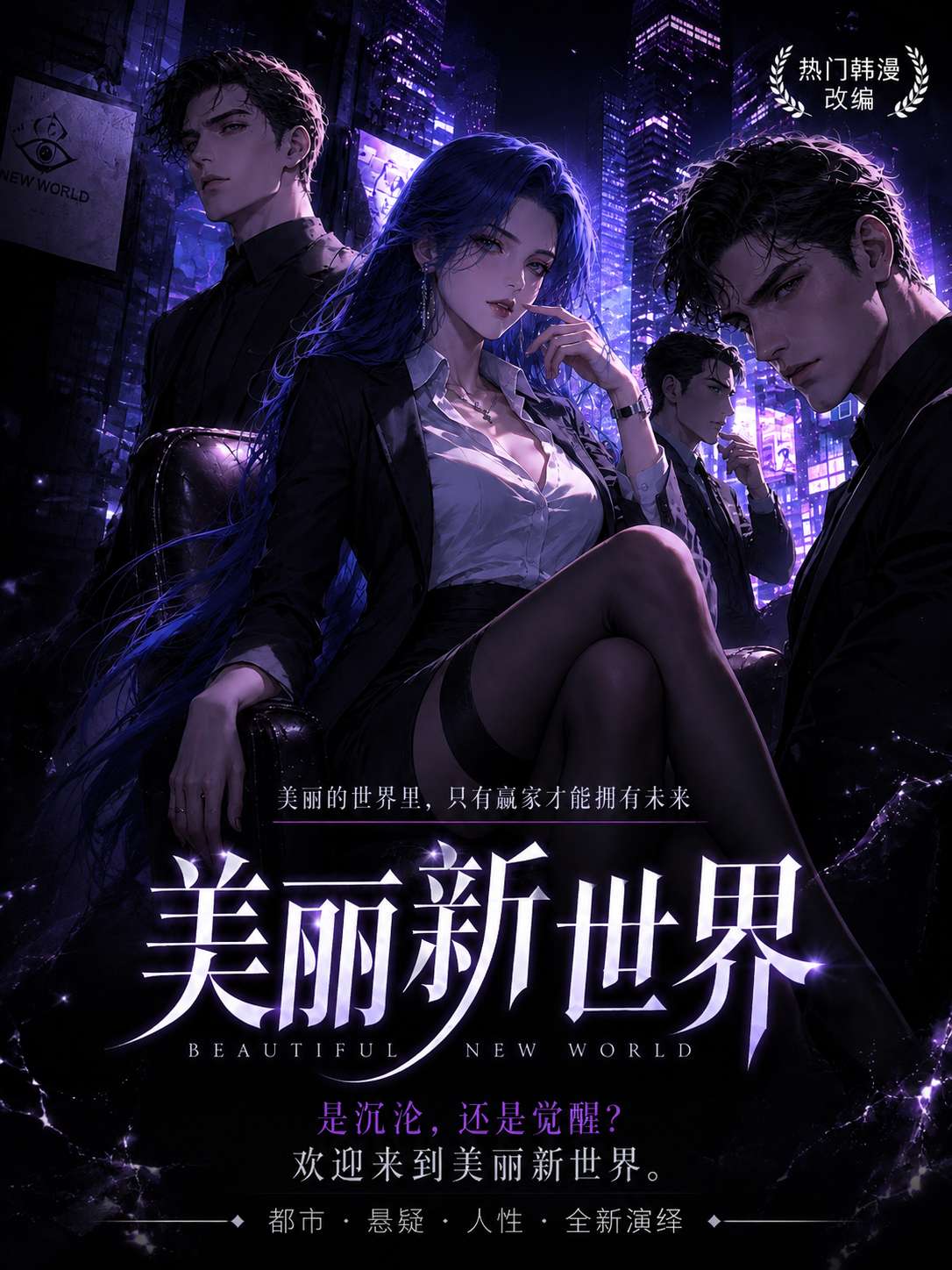 【AI成人漫】美丽新世界（漫剧版）