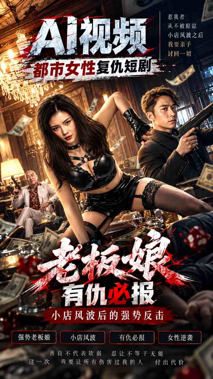 【AI成人视频】老板娘有仇必报 小店风波后的强势反击