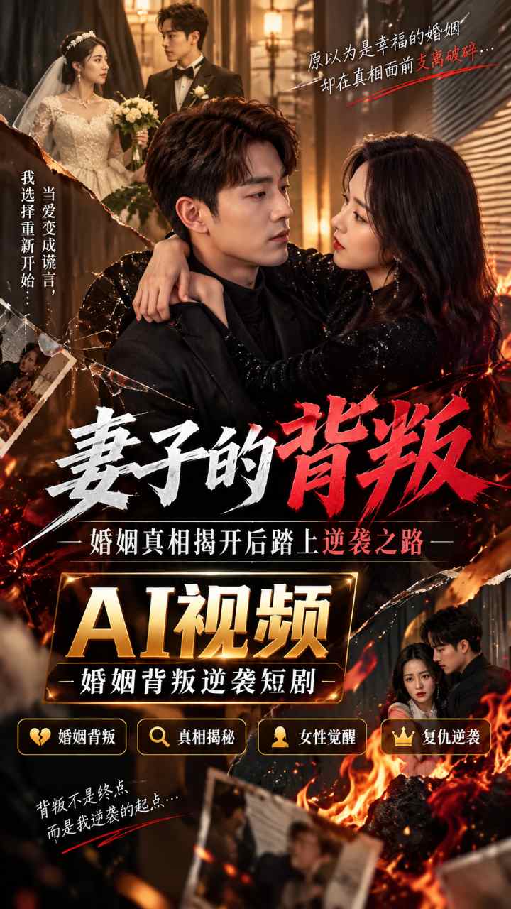 【AI成人视频】背叛的她 婚姻真相揭开后踏上逆袭之路