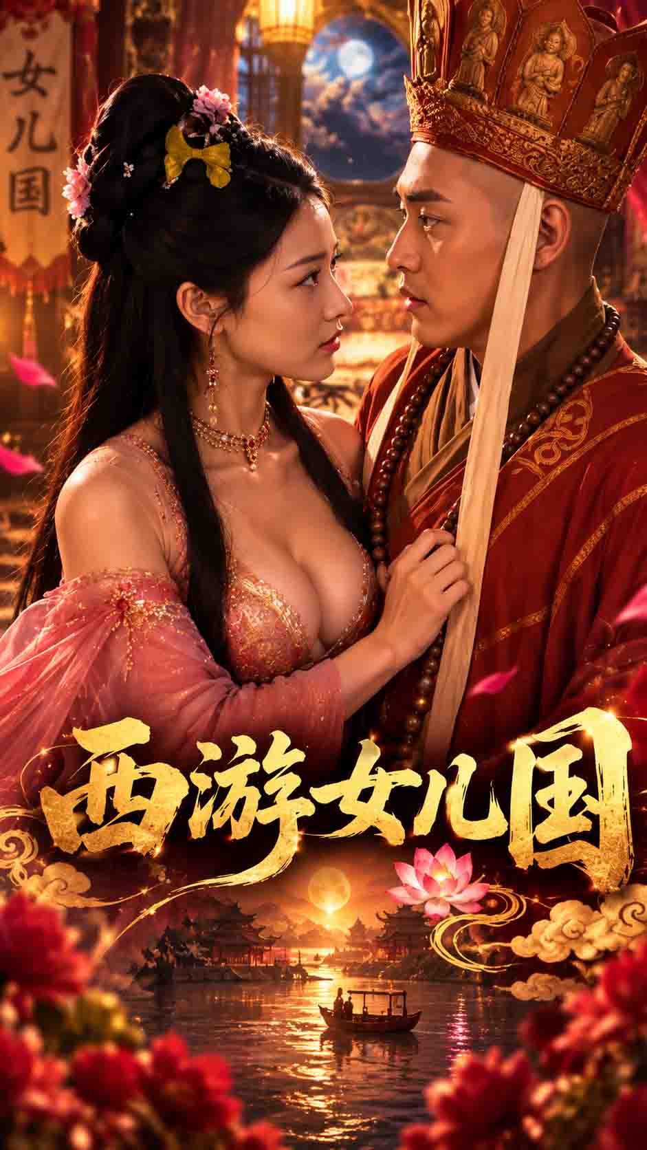 【AI成人短剧】西游女儿国
