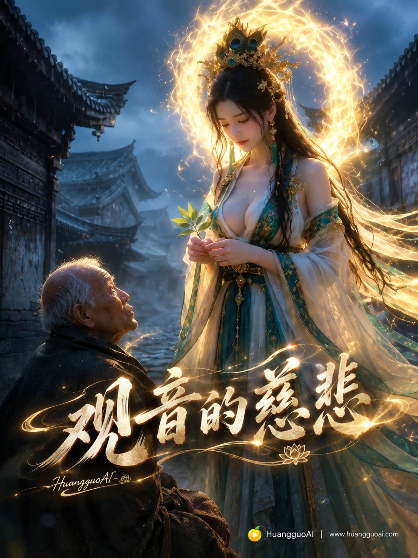 【AI成人漫】观音的慈悲