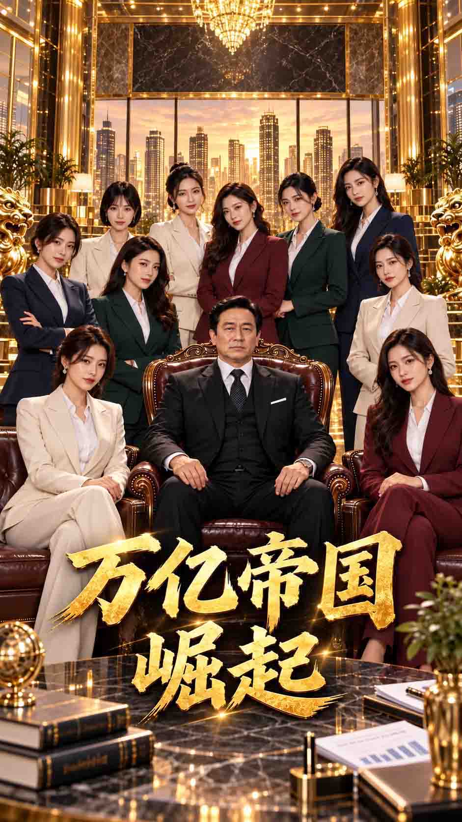 【AI成人短剧】许家印的酒池肉林