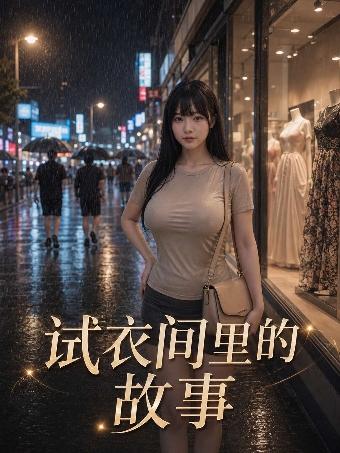 【AI成人短】试衣间里的故事