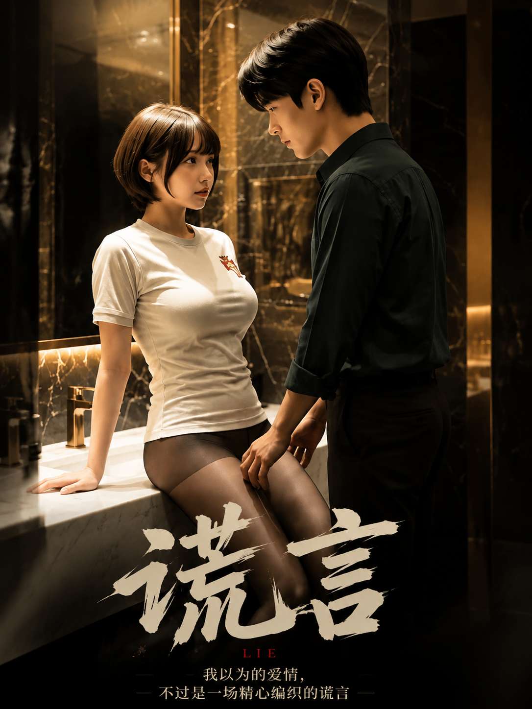 【AI成人短】谎言
