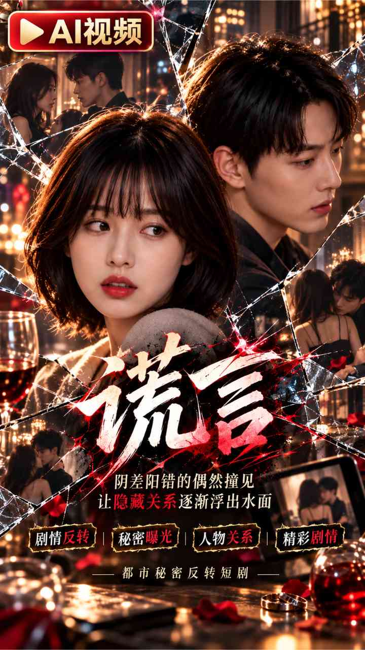 【AI成人视频】谎言 阴差阳错的偶然撞见让隐藏关系逐渐浮出水面