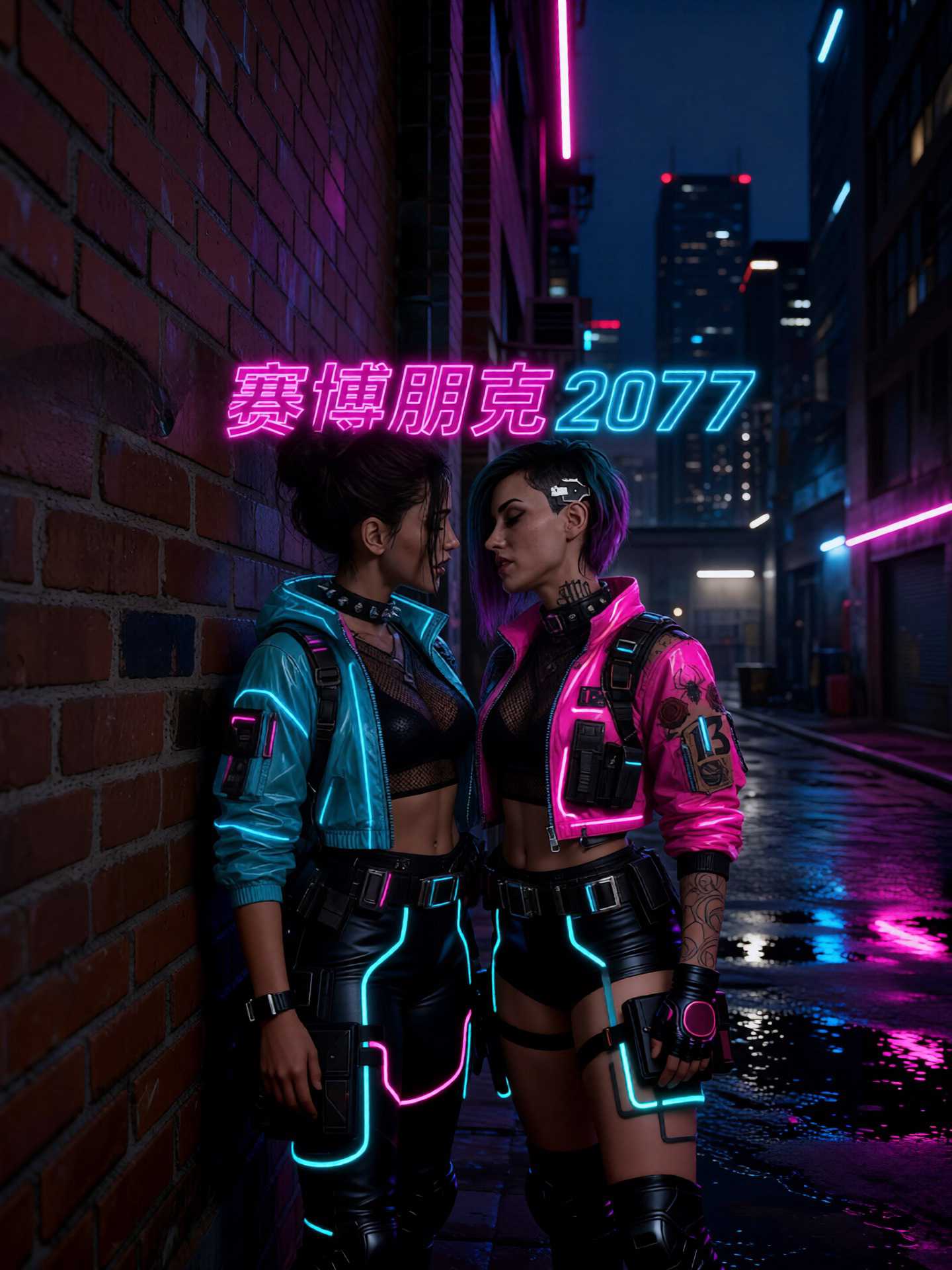【AI成人漫】赛博朋克2077