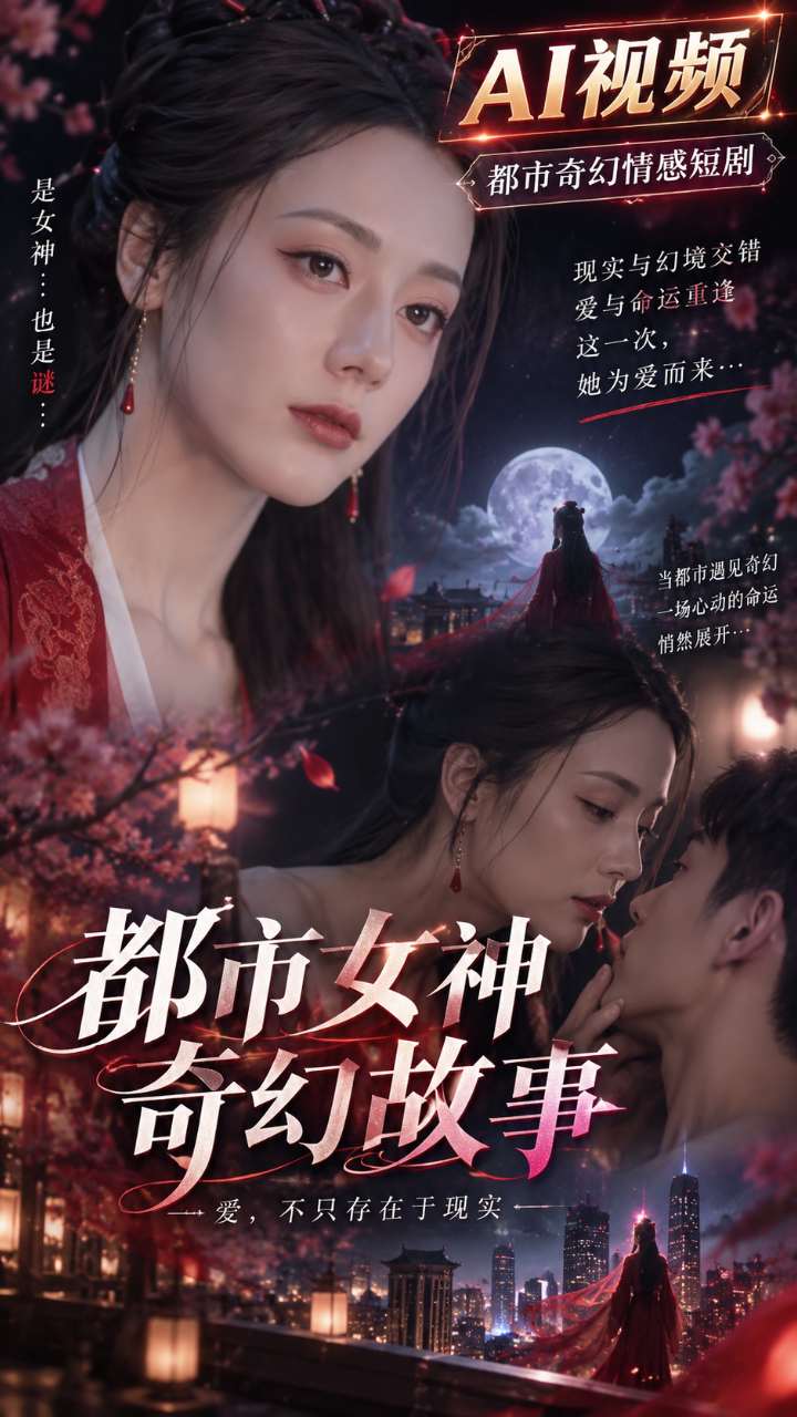 【AI成人视频】都市女神奇幻故事